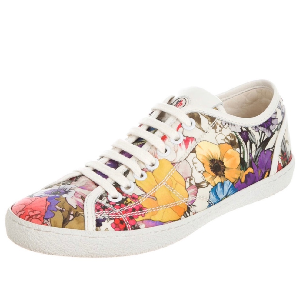 Moncler Sneakers Floral Print Sz 39